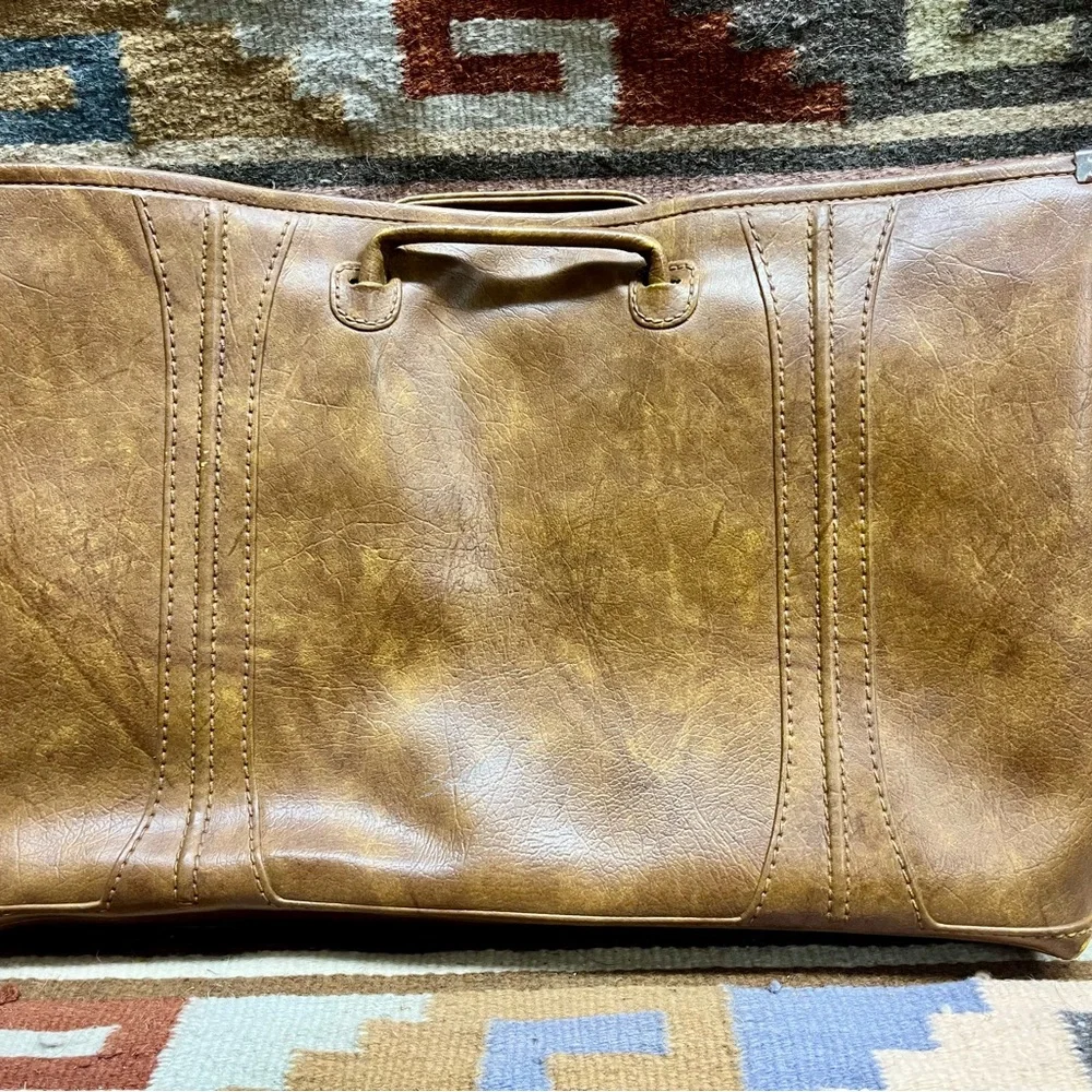 Vintage Escort 1975 Brown Leather Men's Bag